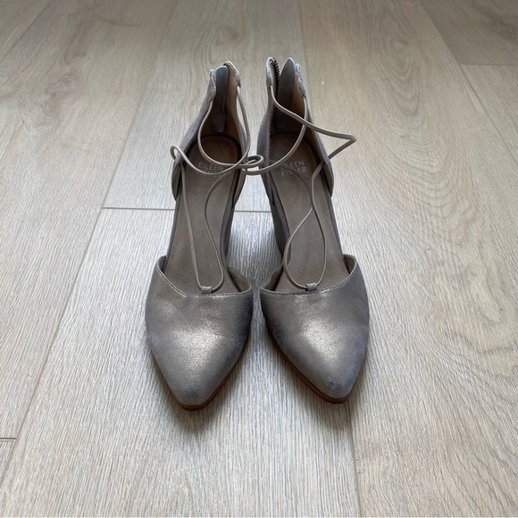 Eileen Fisher Ghillie Rope Pump Block Heel - Picture 3 of 7